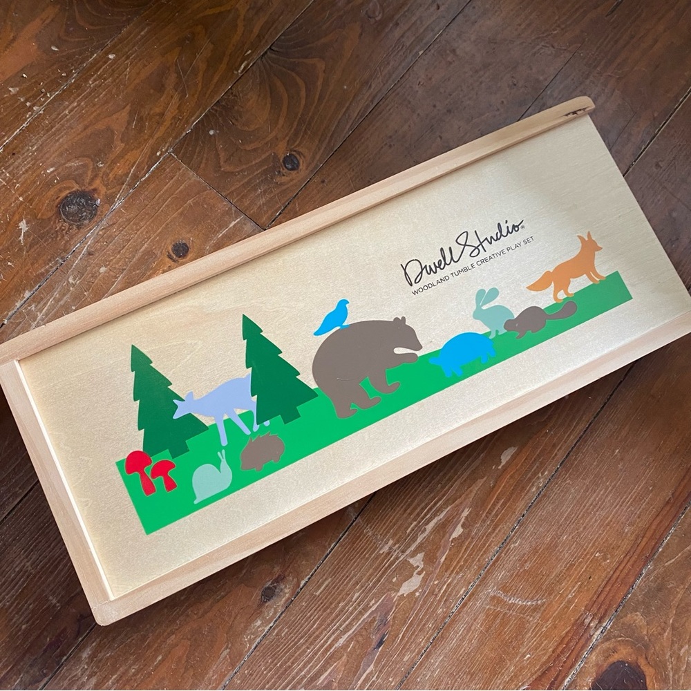 Woodland Animal Playset by - Multicolor